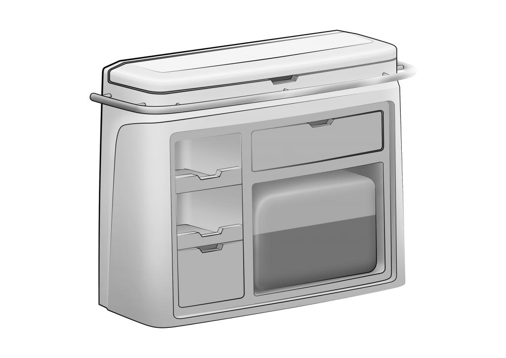 The Adventurer galley sketch