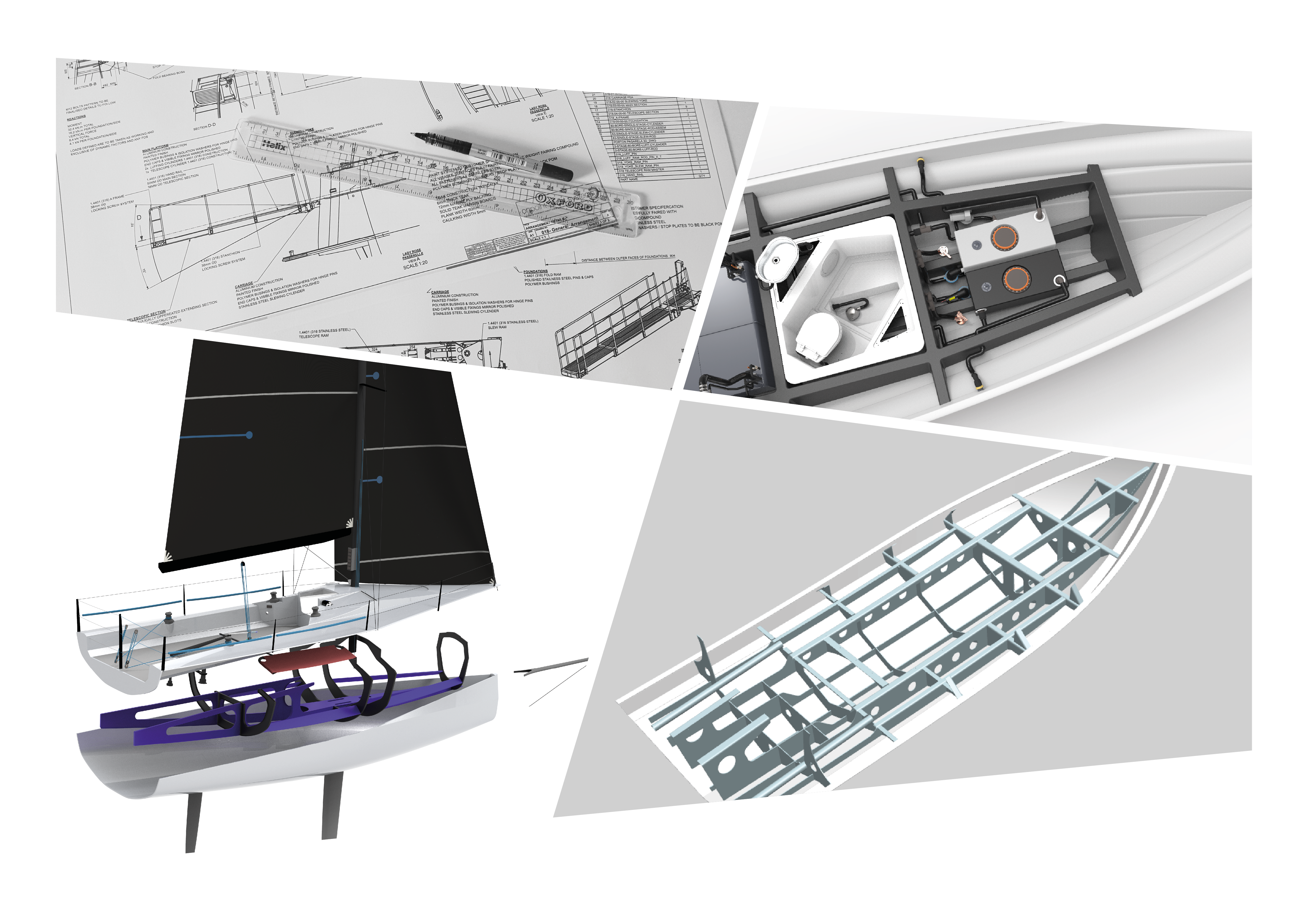 Naval architecture and engineering drawings
