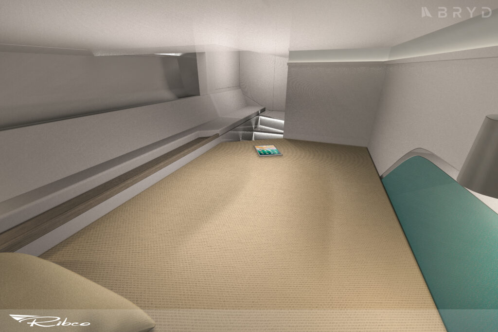 Ribco RSY 53 interior — Aft Cabin