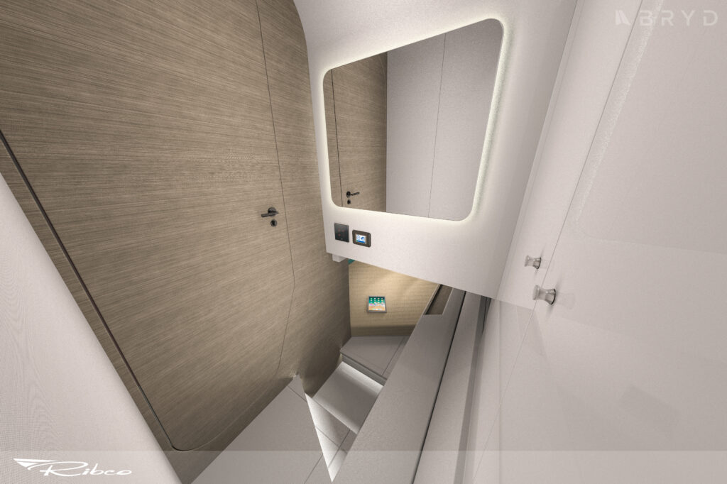 Ribco RSY 53 interior — Aft Cabin