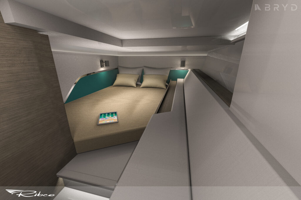 Ribco RSY 53 interior — Aft Cabin