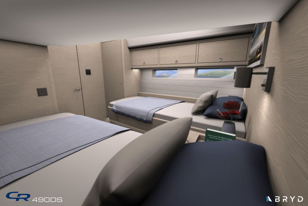 BR 480 DS interior — Aft Guest Cabin