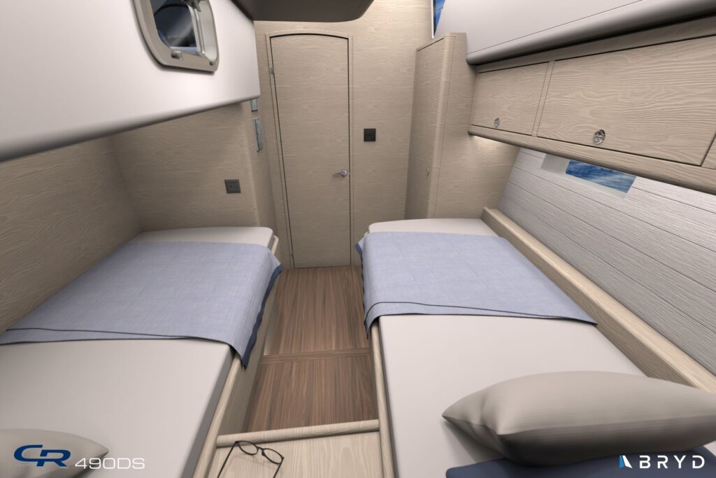 BR 480 DS interior — Aft Guest Cabin
