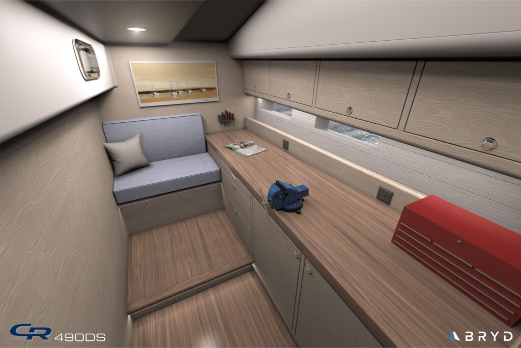 BR 480 DS interior — Utility Room