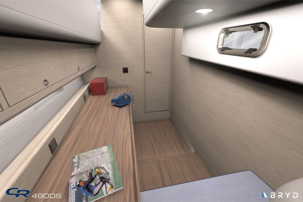 BR 480 DS interior — Utility Room