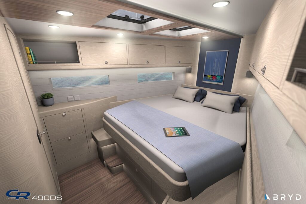 BR 480 DS interior — Master Cabin