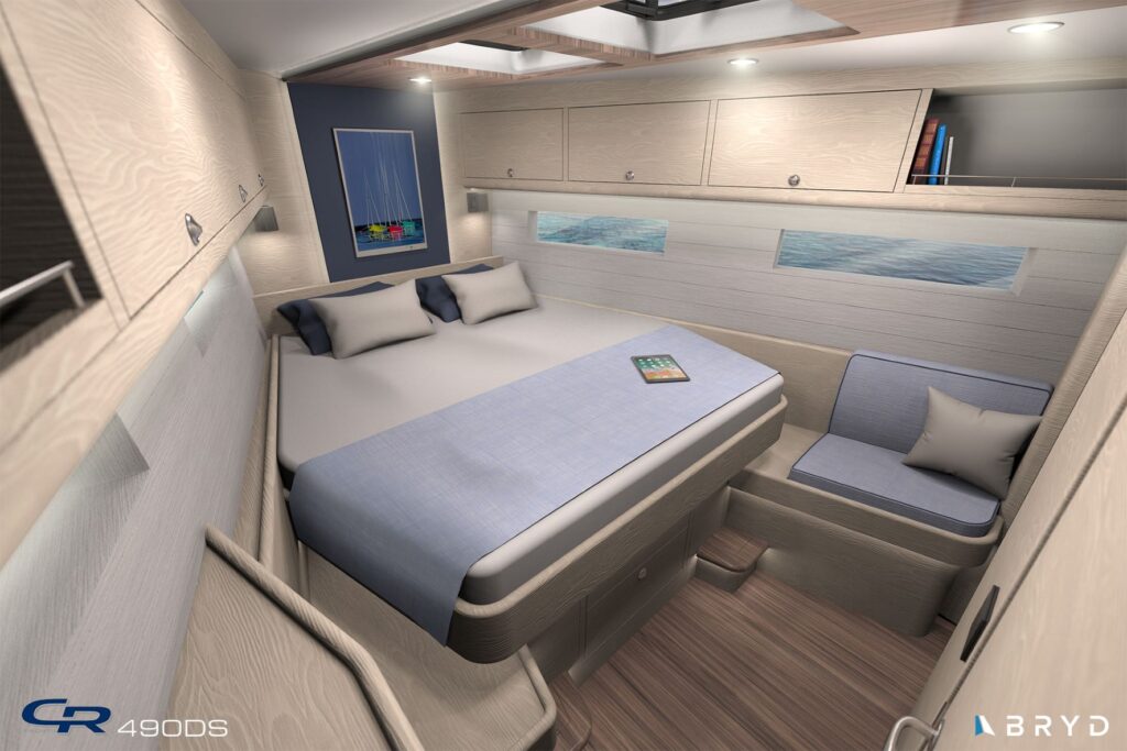 BR 480 DS interior — Master Cabin
