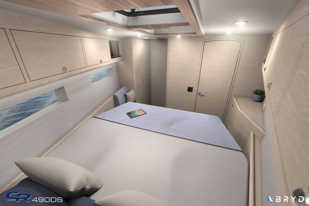 BR 480 DS interior — Master Cabin