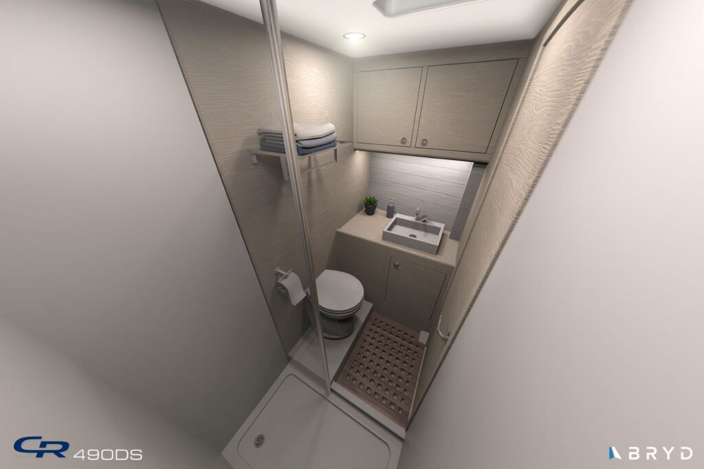 BR 480 DS interior — Master Cabin