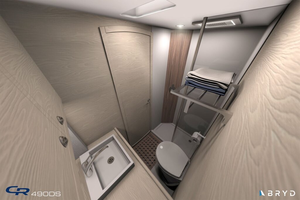 BR 480 DS interior — Master Cabin
