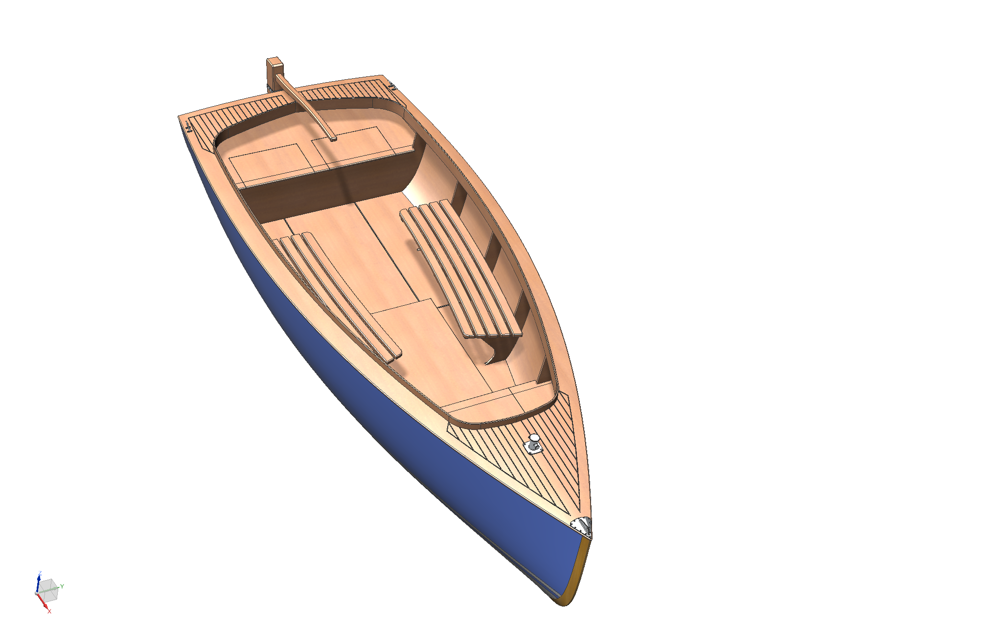 BlueTree 5m launch general arrangement drawing