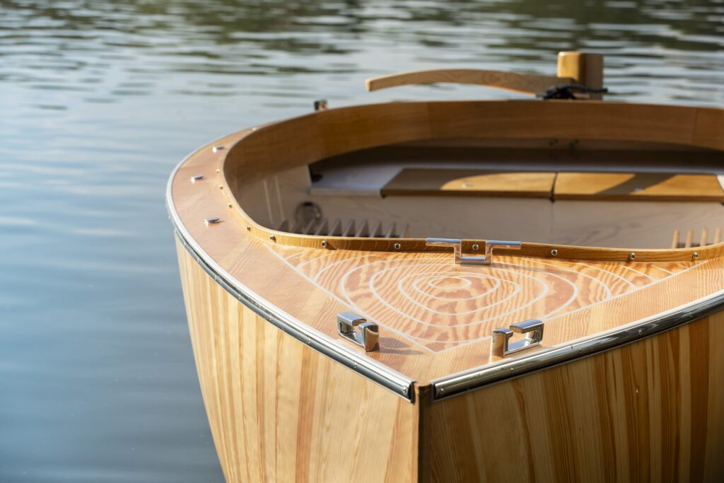 BlueTree launch — Bow detail