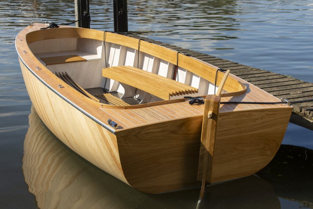 BlueTree launch bow and timber interior