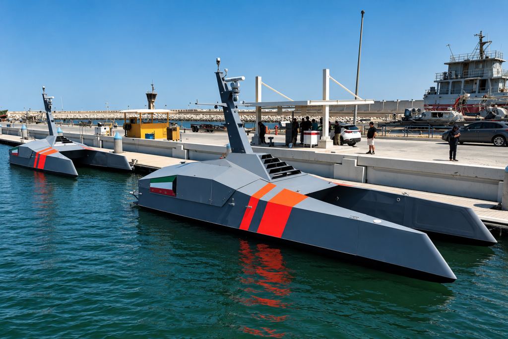 NeedleFish USV — CGX-03 and CGX-04 alongside