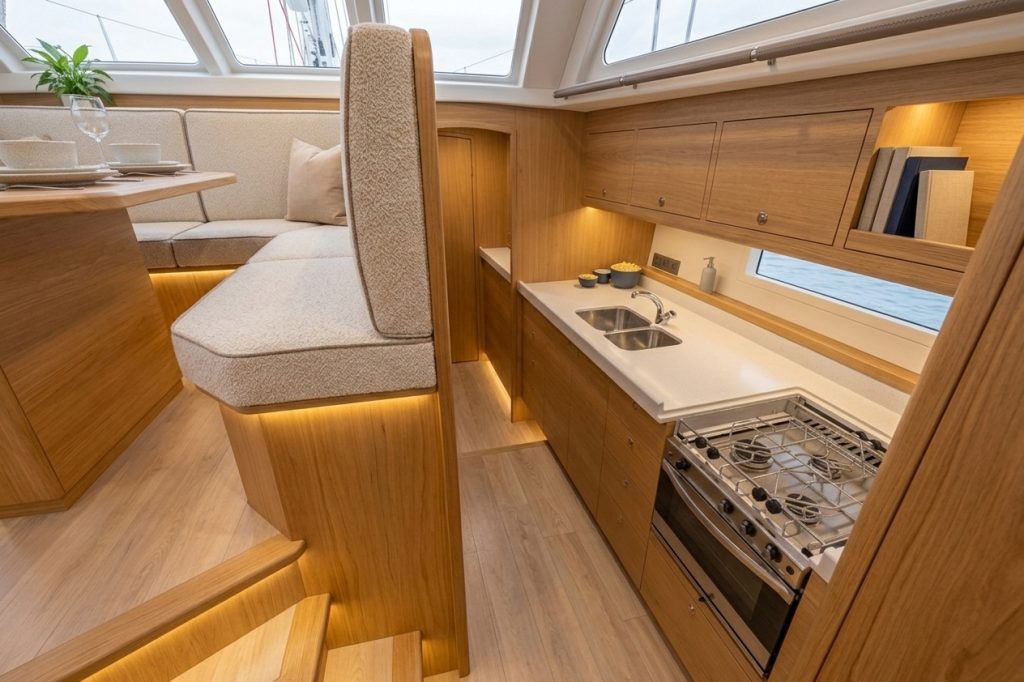 BR 480 DS interior — Saloon